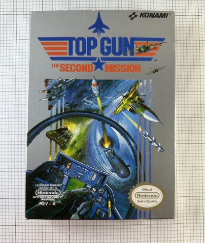 Top Gun: The Second Mission (Nintendo Entertainment System, 1990) Cib Tested - Image 5