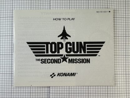 Top Gun: The Second Mission (Nintendo Entertainment System, 1990) Cib Tested - Image 10