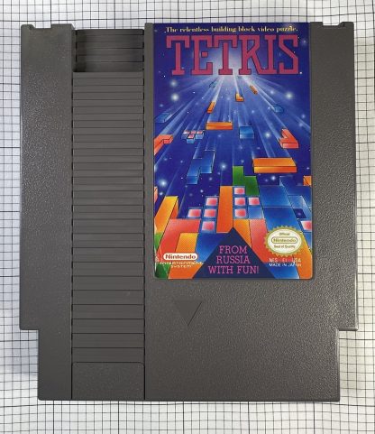 Tetris (Nintendo Entertainment System, 1989) - CIB w/ Manual, Dust Cover & Inserts! - Image 5