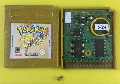 Pokemon Gold Version - Authentic **NEW BATTERY** Save Game - Image 4