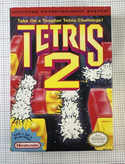 NES Nintendo Tetris 2 CIB - Near Mint Condition! Complete in box, Inserts - Image 12