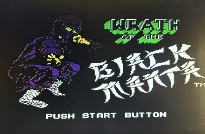Wrath of the Black Manta (Nintendo Entertainment System, 1990) - CIB w/ Manual & Dust cover - Image 2