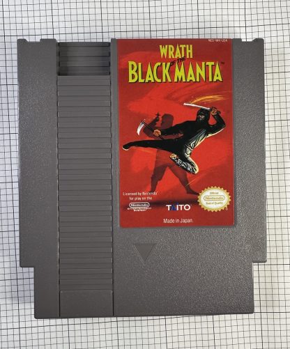 Wrath of the Black Manta (Nintendo Entertainment System, 1990) - CIB w/ Manual & Dust cover - Image 7