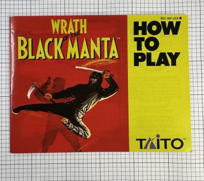 Wrath of the Black Manta (Nintendo Entertainment System, 1990) - CIB w/ Manual & Dust cover - Image 9