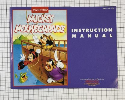 Mickey Mousecapade (Nintendo Entertainment System, 1988) – CIB w/ Manual & Dust cover - Image 6