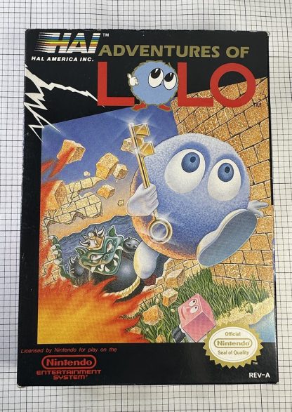 Adventures Of Lolo (Nintendo Entertainment System, 1989) – CIB w/ Manual & Dust Cover - Image 8