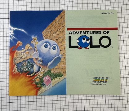 Adventures Of Lolo (Nintendo Entertainment System, 1989) – CIB w/ Manual & Dust Cover - Image 6