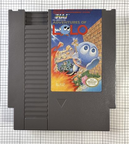 Adventures Of Lolo (Nintendo Entertainment System, 1989) – CIB w/ Manual & Dust Cover - Image 4