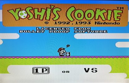 Yoshi's Cookie (Nintendo NES 1993) CIB Complete in box, W/ Manual and Inserts - Image 3