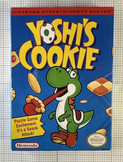 Yoshi's Cookie (Nintendo NES 1993) CIB Complete in box, W/ Manual and Inserts - Image 5