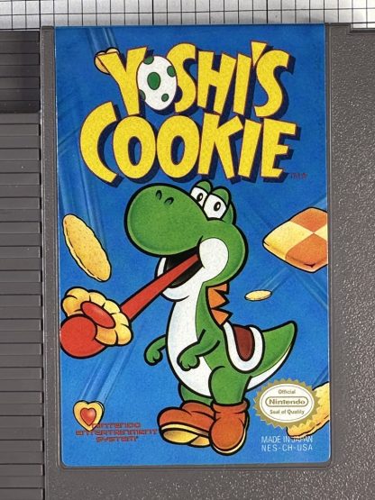 Yoshi's Cookie (Nintendo NES 1993) CIB Complete in box, W/ Manual and Inserts - Image 8