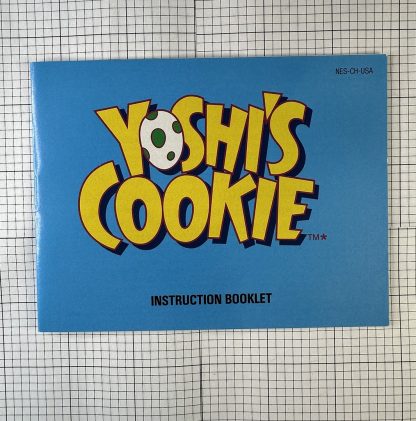 Yoshi's Cookie (Nintendo NES 1993) CIB Complete in box, W/ Manual and Inserts - Image 10