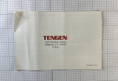Ms. Pac-Man Tengen (Nintendo NES 1990) CIB Complete in box, W/ Manual and Dust Cover - Image 8