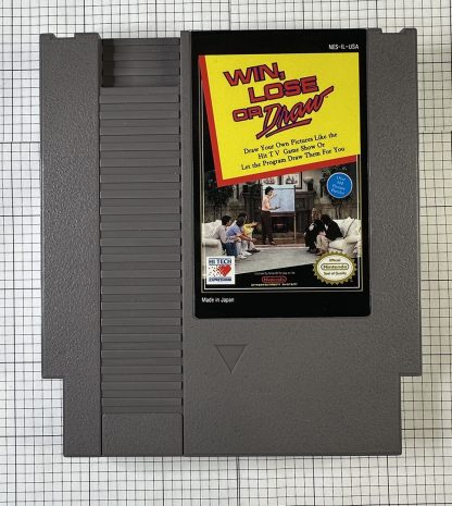 Win Lose Or Draw (Nintendo NES 1990) CIB Complete in box, W/ Manual and Inserts - Image 5