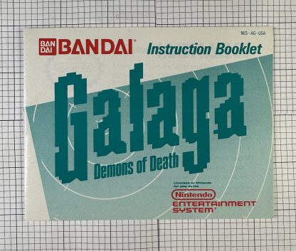 Galaga: Demons of Death (Nintendo Entertainment System, 1988)  Complete In Box w/ Manual - Image 9