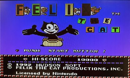 Felix The Cat : Nintendo NES CIB Complete In Box w/ poster, manual, inserts! - Image 3
