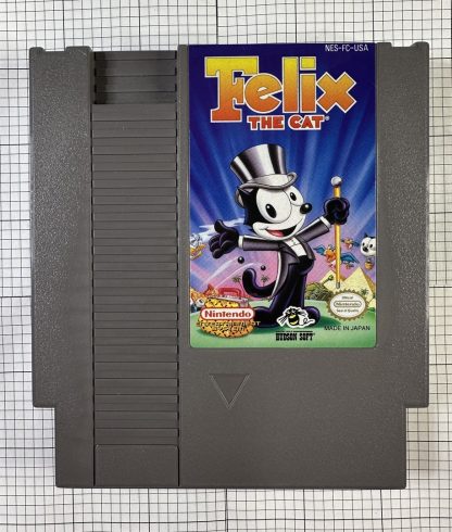Felix The Cat : Nintendo NES CIB Complete In Box w/ poster, manual, inserts! - Image 7