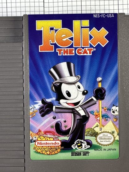 Felix The Cat : Nintendo NES CIB Complete In Box w/ poster, manual, inserts! - Image 8