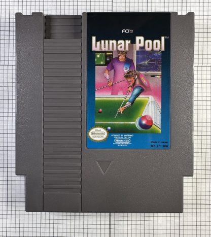 Lunar Pool (Nintendo Entertainment System, 1987)  Complete In Box w/ Manual, Inserts - Image 6
