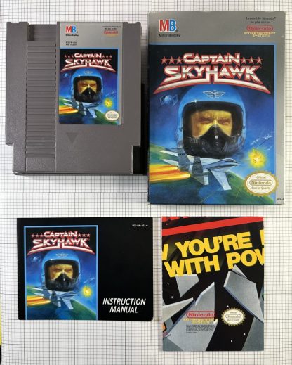 Captain Skyhawk (Nintendo Entertainment System, 1989) – CIB w/ Manual & Dust Cover - Image 4