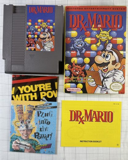 Dr. Mario (Nintendo Entertainment System, 1990) – CIB w/ Manual & Dust Cover - Image 4