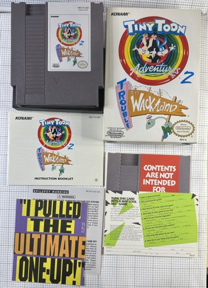 Tiny Toon Adventures 2: Trouble in Wackyland (NES, 1993) Complete In Box - Image 11
