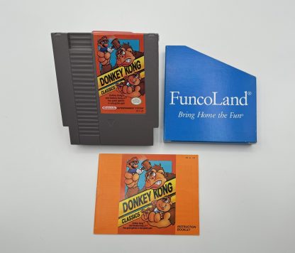 Donkey Kong Classics Nintendo (NES, 1985) Cartridge And Manual - Tested Working!