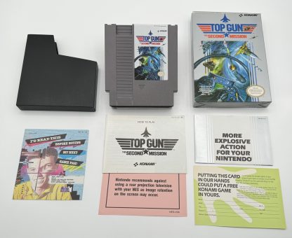 Top Gun: The Second Mission (Nintendo Entertainment System, 1990) Cib Tested