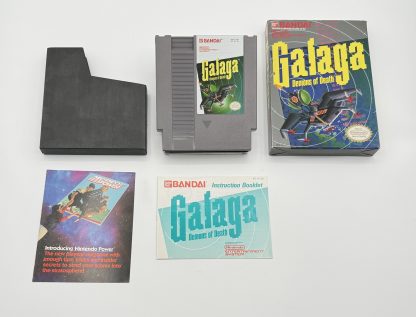 Galaga: Demons of Death (Nintendo Entertainment System, 1988)  Complete In Box w/ Manual