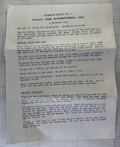 Aladdin Deck Enhancer For Nintendo NES - Box, Manual original PHONE SCRIPT - Image 10