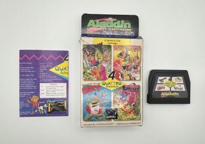 Quattro Adventure  Nintendo Entertainment System Nes W/ Box & Manual