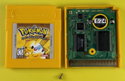 Pokemon Yellow Version (Game Boy, 1999) Authentic *NEW BATTERY* w/ Save Game - Image 5