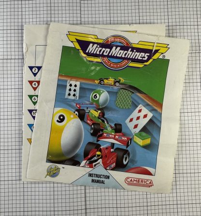 Rare Gold Micro Machines Nintendo Entertainment System - Cartridge, Box, Manual - Image 6