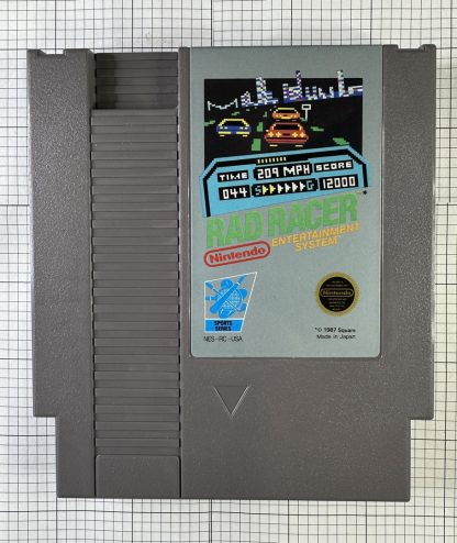Rad Racer (NES 1987) Cartridge, Manual & 3D Glasses -  Cleaned / Tested / Working - Image 5
