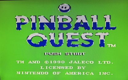 Pinball Quest (Nintendo Entertainment System, 1990) Cartridge Only -  Cleaned / Tested / Working - Image 3