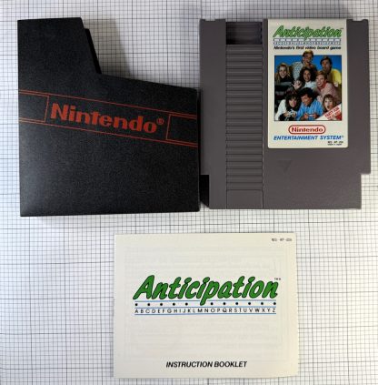 Anticipation (Nintendo Entertainment System) NES Cartridge, Manual & Dust Cover - Image 4