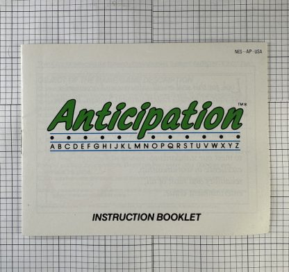 Anticipation (Nintendo Entertainment System) NES Cartridge, Manual & Dust Cover - Image 7