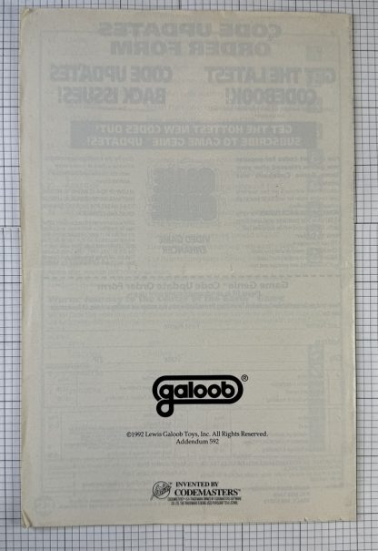 Nintendo NES Game Genie Game Enhancer Galoob w/ Book of Codes Manual & Box - Image 6