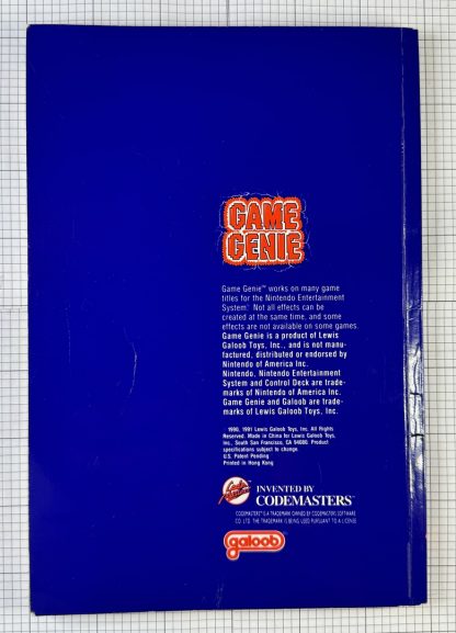 Nintendo NES Game Genie Game Enhancer Galoob w/ Book of Codes Manual & Box - Image 4