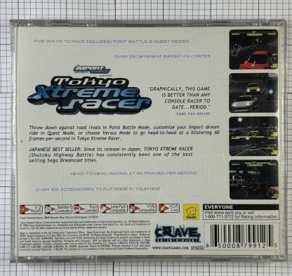 Tokyo Xtreme Racer (Sega Dreamcast, 1999) CIB - Image 2