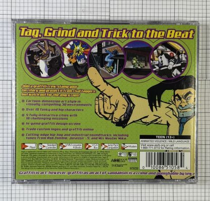 Jet Grind Radio (Sega Dreamcast, 2000) - CIB w/ Registration Card - Image 4