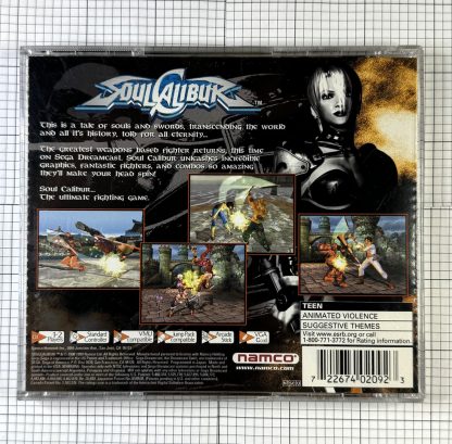 Soul Calibur (Sega Dreamcast, 1999) - Complete In Box - Image 5