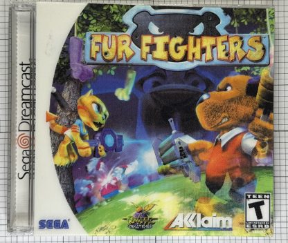Fur Fighters (Sega Dreamcast, 2000)- Complete In Box