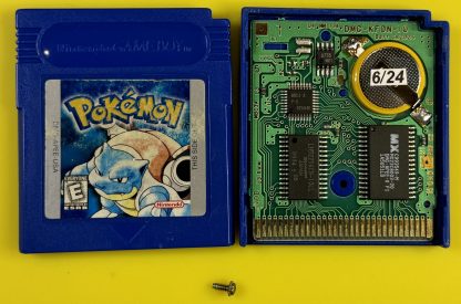 Pokemon Blue (Game Boy Color, 1998) Authentic *NEW BATTERY* w/ Save Game (Copy) - Image 5