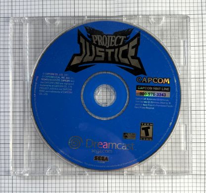 Project Justice (2001, Sega Dreamcast) Tested and Working Disc Only - Image 3