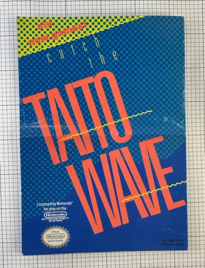 Vintage Catch The Taito Wave Insert TAI-NES-US-2 - Image 2