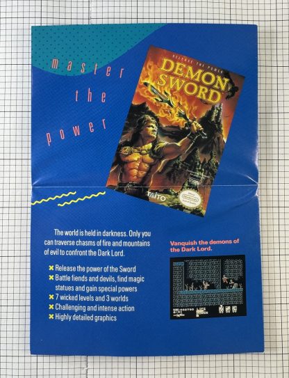 Vintage Catch The Taito Wave Insert TAI-NES-US-2 - Image 3