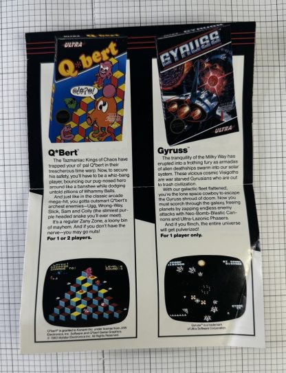 NINTENDO 10 WAYS TO STAY ZAP HAPPY Ultra Game Insert UTL-NES-US-1 - Image 4