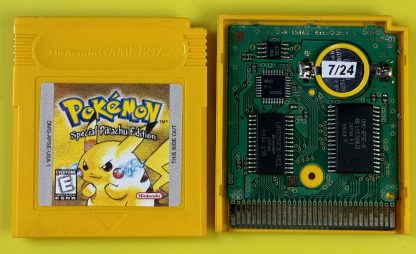 Pokemon Yellow Version (Game Boy, 1999) Authentic *NEW BATTERY* w/ Save Game - Image 5