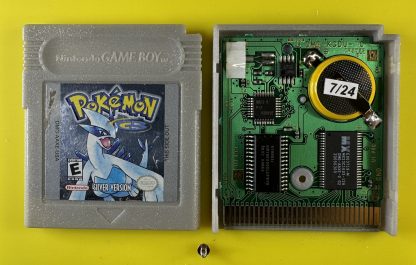 Pokemon Silver (Game Boy Color, 2000) Authentic *NEW BATTERY* & Save Game - Image 5